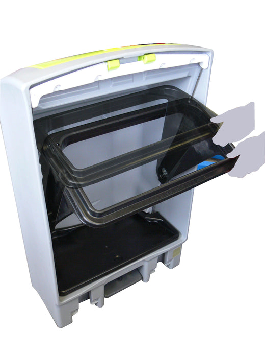 Envirostep Internal Pedal Recycling Bin - 90 Litre