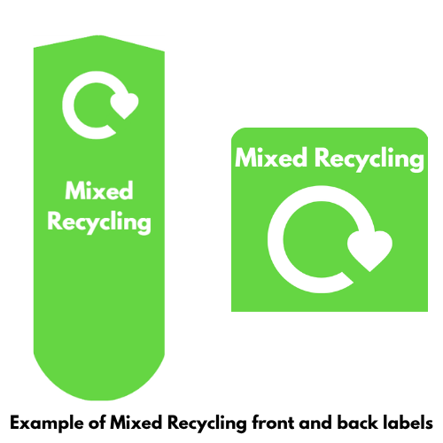 SlimCycle Recycling Bin System - 70 Litres