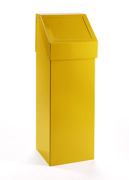 Fire Retardant 60 Litre Push Flap Bin