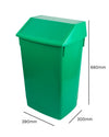 60 Litre Flip Top Bin