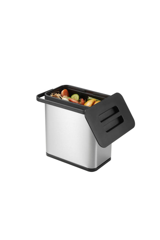 EKO Pure Mini Wandgemonteerde Keuken Prullenbak met Deksel Voedsel EKO Pure Mini Wandgemonteerde Keuken Prullenbak met Deksel Voedsel