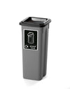 Freestanding Colour Coded Recycling Bin - 3 Sizes