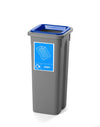 Freestanding Colour Coded Recycling Bin - 3 Sizes