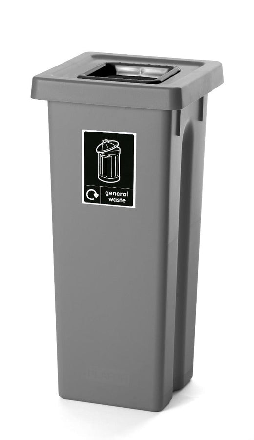 Freestanding Colour Coded Recycling Bin - 3 Sizes