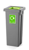 Freestanding Colour Coded Recycling Bin - 3 Sizes