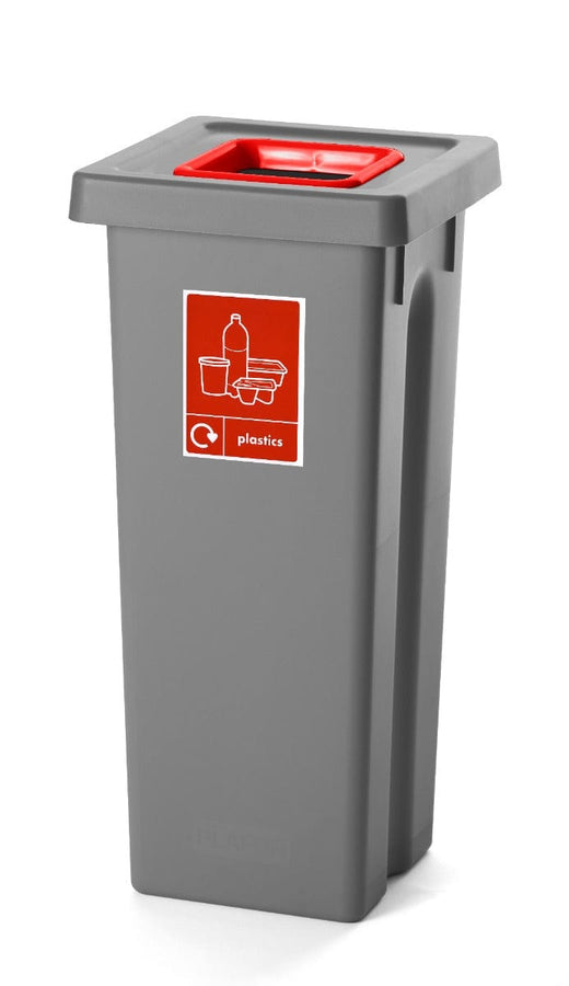 Freestanding Colour Coded Recycling Bin - 3 Sizes