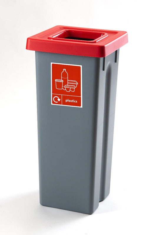 Freestanding Colour Coded Recycling Bin - 3 Sizes