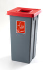 Freestanding Colour Coded Recycling Bin - 3 Sizes