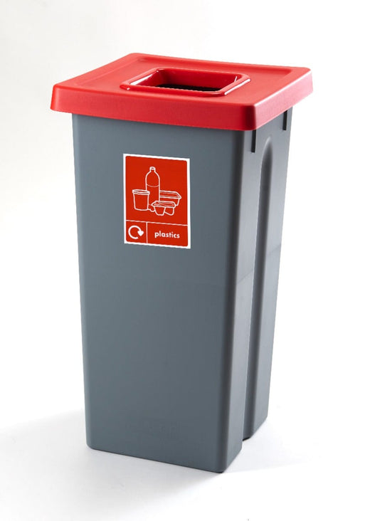 Freestanding Colour Coded Recycling Bin - 3 Sizes