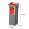 Freestanding Colour Coded Recycling Bin - 3 Sizes
