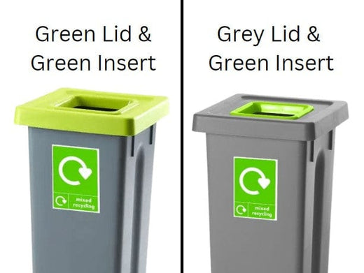 Freestanding Colour Coded Recycling Bin - 3 Sizes