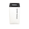Modern Metal Office Recycling Bins