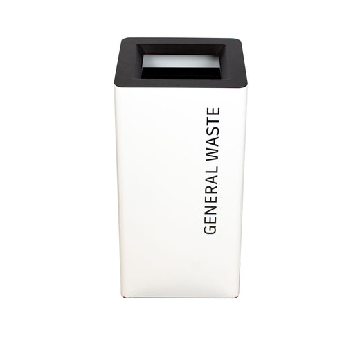Modern Metal Office Recycling Bins