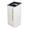 Modern Metal Office Recycling Bins