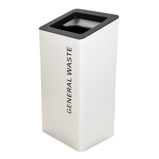 Modern Metal Office Recycling Bins