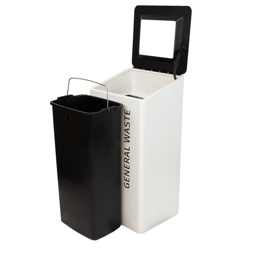 Modern Metal Office Recycling Bins