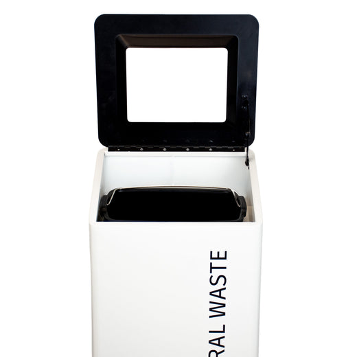 Modern Metal Office Recycling Bins