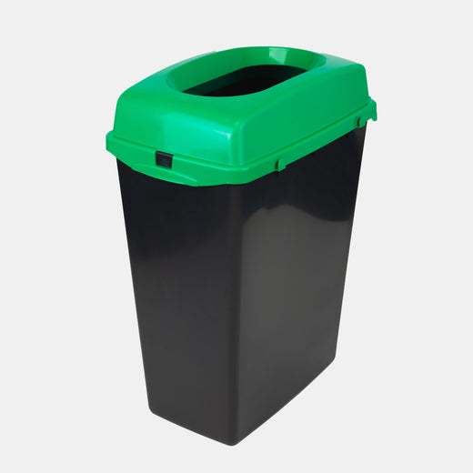 40 Litre Slimline Open Recycling Bin - Available in 4 colours