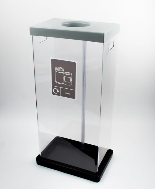 Clear Recycling Bins with Graphics - 60 & 80 Litre Available