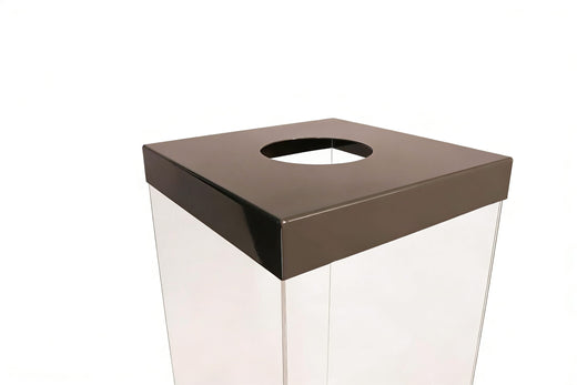 Clear Recycling Bins - 60 & 80 Litre Available