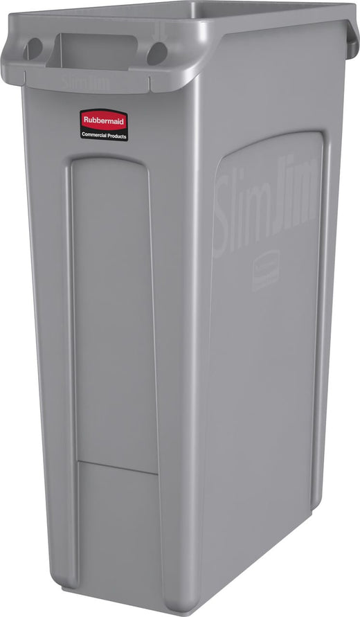 Slim Jim Waste Container with Venting Channels - 87 Litres