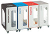 Cubatri Recycling Bins with Transparent Windows - 75L & 90L