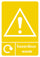 A5 Hazardous Waste Sticker