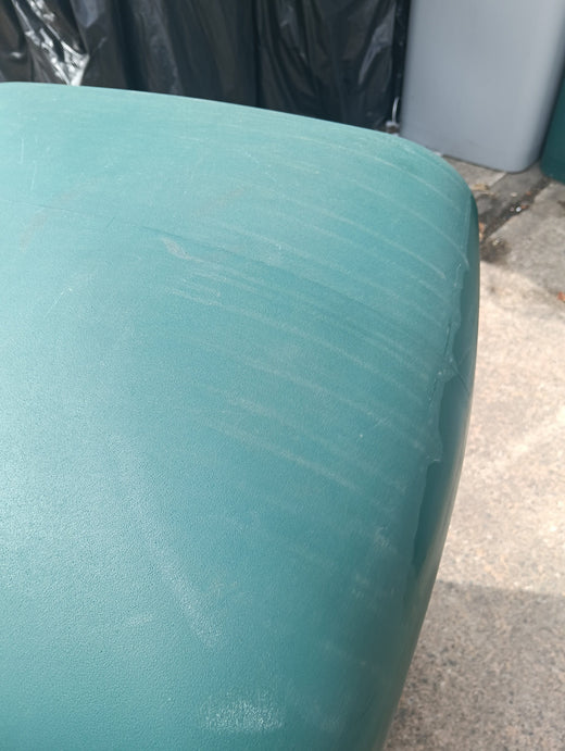 Reduced to Clear - Green External Litter Bin - Damaged