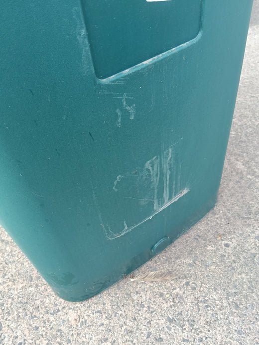 Reduced to Clear - Green External Litter Bin - Damaged