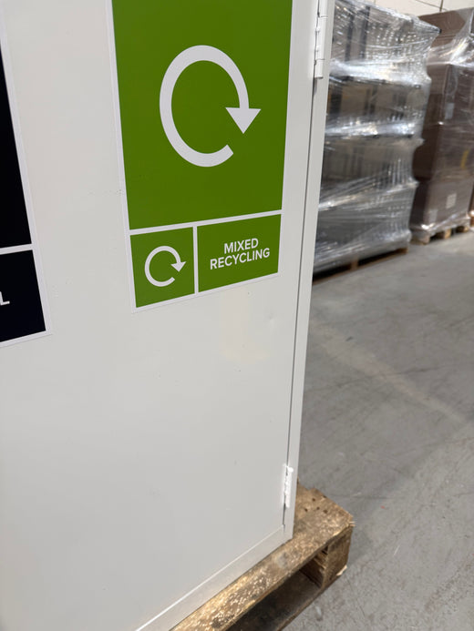 Customer Returned - Zeus 2 Bay Recycling Station - 160 Litre (80 Litres per Bay)