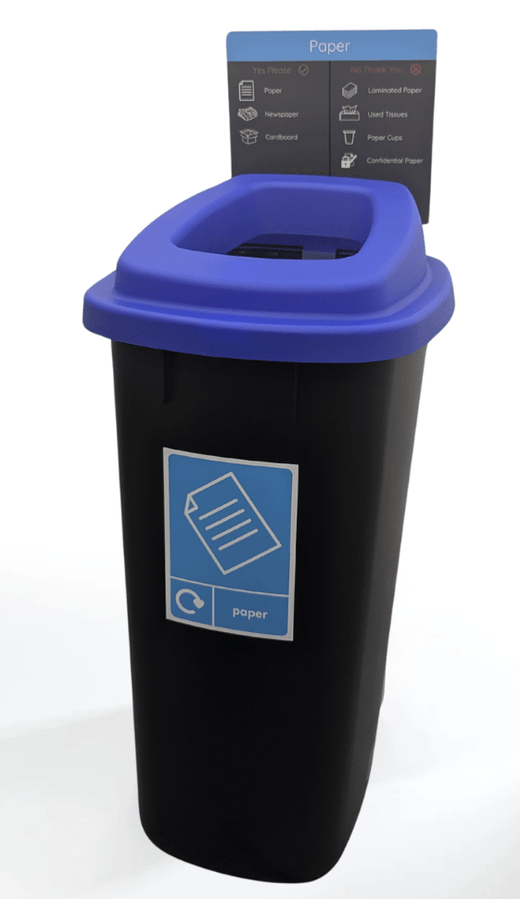 Large 90 Litre Open Top Recycling Bin