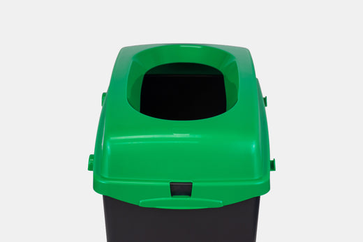 40 Litre Slimline Open Recycling Bin - Available in 4 colours