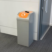 Lute Single Waste Stream Recycling Bin - 80 Litre