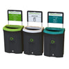 Meridian Open Aperture Recycling Bin - 110 Litre