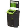 Meridian Dual Aperture Recycling Bin - 110 Litre