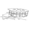 TubeSac Midi Continuous Wall Mounted Waste Bin