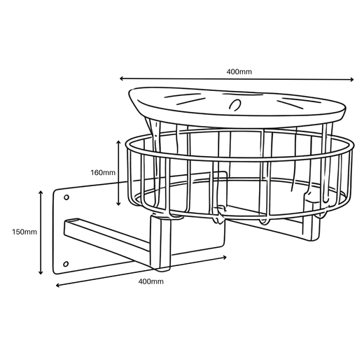 TubeSac Mini Continuous Wall Mounted Waste Bin