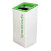 Modern Metal Office Recycling Bins