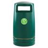 Outdoor Hooded Recycling Bin - 100 Litres