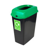 40 Litre Slimline Open Recycling Bin - Available in 4 colours