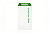 Modern Metal Office Recycling Bins  - 60 Litre