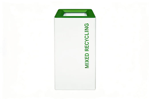 Modern Metal Office Recycling Bins  - 60 Litre