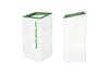 Modern Metal Office Recycling Bins  - 60 Litre