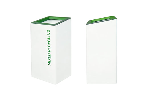 Modern Metal Office Recycling Bins  - 60 Litre