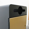 Powder Coated Galvanised Steel Recycling Bin - 112 Litres
