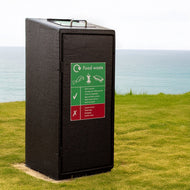 Never Rust Food Waste Wheeliebin Cover - 140 Litre