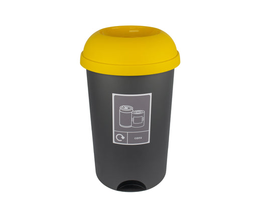 Set of 4 50 Litre Recycling Bins & Stickers