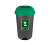 Set of 4 50 Litre Recycling Bins & Stickers