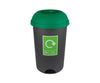 Set of 4 50 Litre Recycling Bins & Stickers