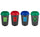 Set of 4 50 Litre Recycling Bins & Stickers